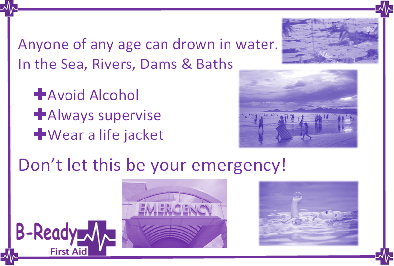 Drowning risks by B-Ready First Aid