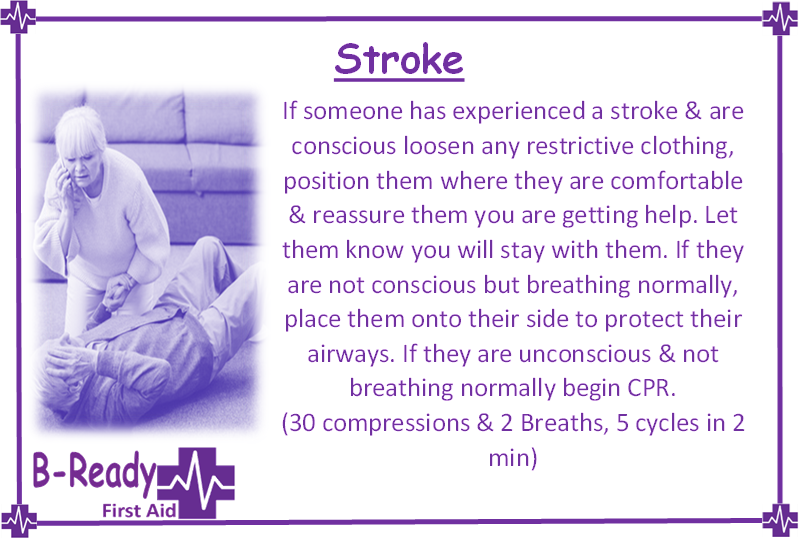 Stroke & the importance to act 'FAST' for first aiders
